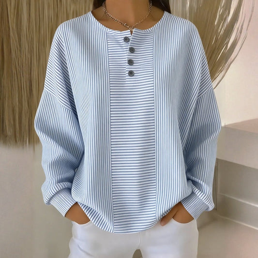Rocío | Jersey de Rayas con Botones