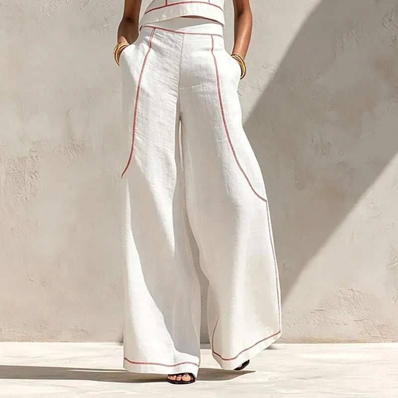 Judith | Conjunto Elegante de Pantalón Fluido