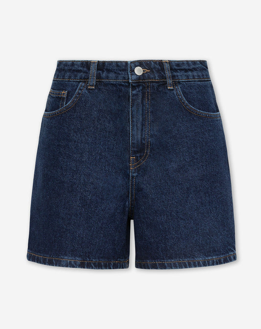 Clara Denim Short – Dark Blue